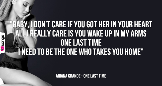 Ariana Grande: le migliori frasi delle canzoni