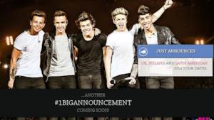 One Direction: il grande annuncio è il tour 2014! Svelate le prime date, ma niente Italia