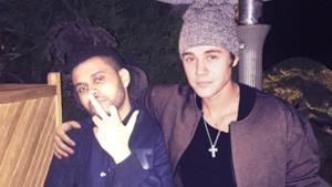 The Weeknd e Justin Bieber in foto insieme