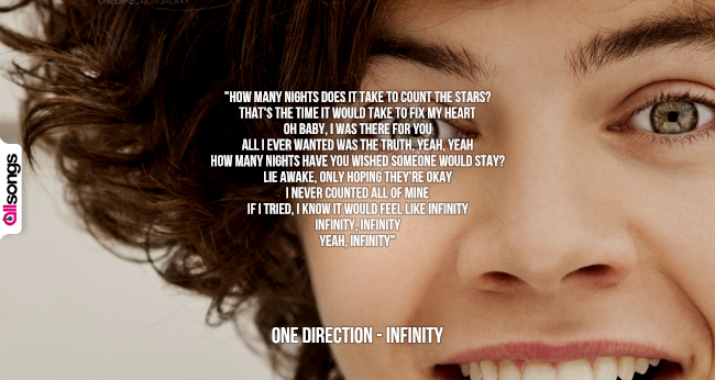 One Direction: le migliori frasi delle canzoni