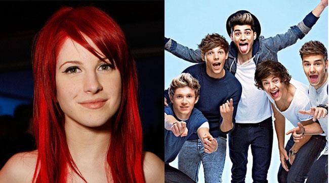 Haley Williams e i One Direction