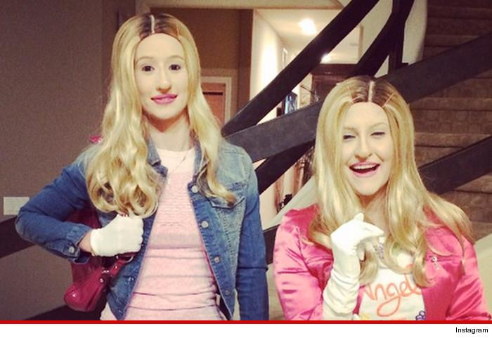 Iggy Azalea vestita da protagonista di White Chicks