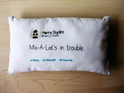 Il cuscino personalizzato degli One Direction