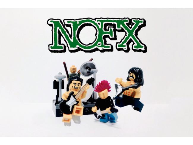 I NOFX riprodotti con i Lego