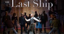 Sting e il cast di The Last Ship durante il musical
