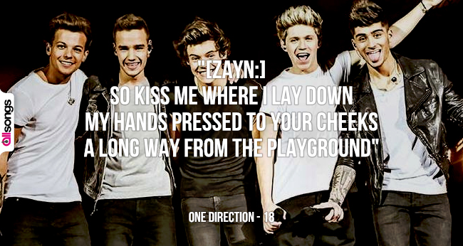 One Direction: le migliori frasi delle canzoni