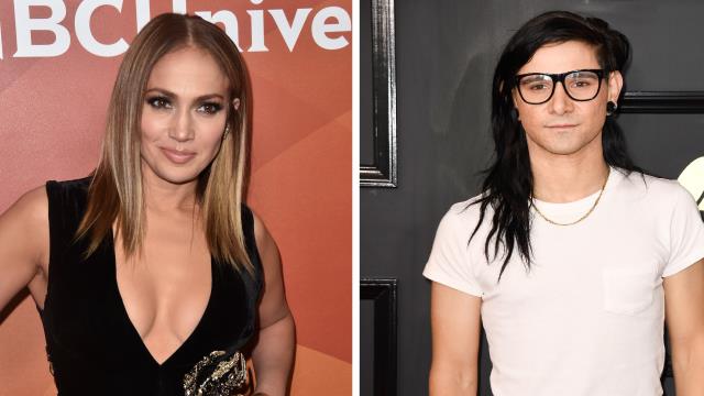 Jennifer Lopez e Skrillex La popstar portoricana ed il dj americano