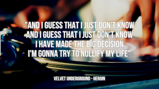 Velvet Underground: le migliori frasi dei testi delle canzoni