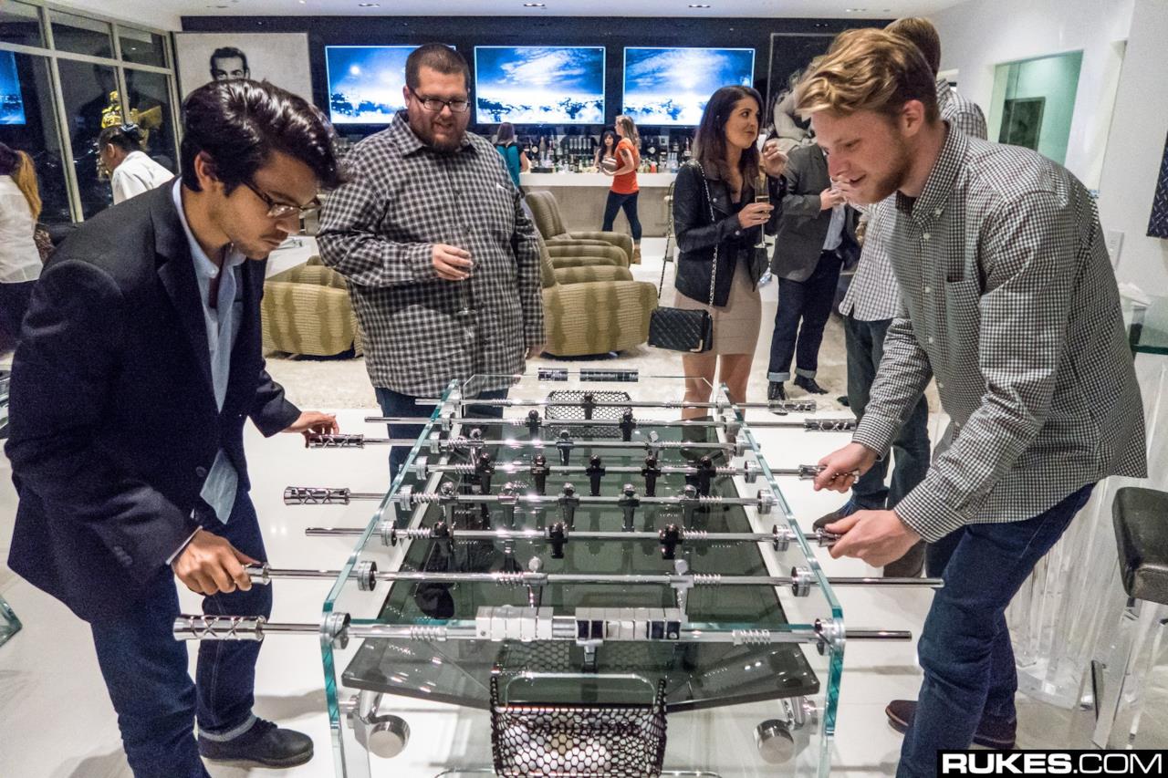 L'impressionante casa di Notch include anche un particolare calcio balilla