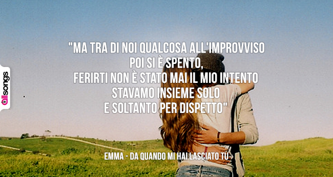 Emma: le migliori frasi delle canzoni