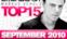 Global DJ Broadcast Top 15: September 2010 (Including Bonus Track)