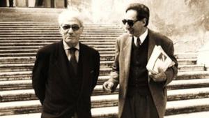 Manlio Sgalambro e Franco Battiato