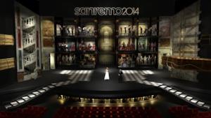 Bozzetto scenografia Sanremo 2014