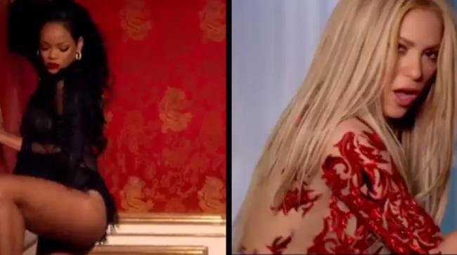 Rihanna e Shakira si dimenano nel video del loro singolo