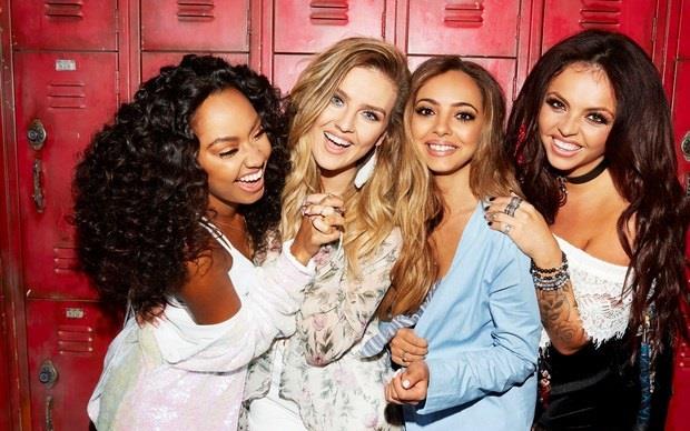 Le Little Mix sulla cover del singolo Black Magic