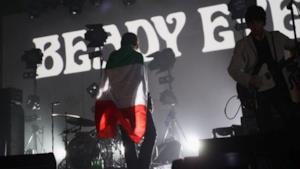 Liam Gallagher al Pistoia Blues 2013 con i suoi Beady Eye