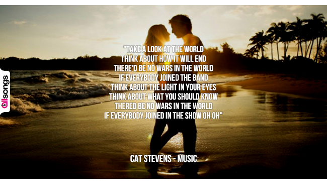 Cat Stevens: le migliori frasi dei testi delle canzoni