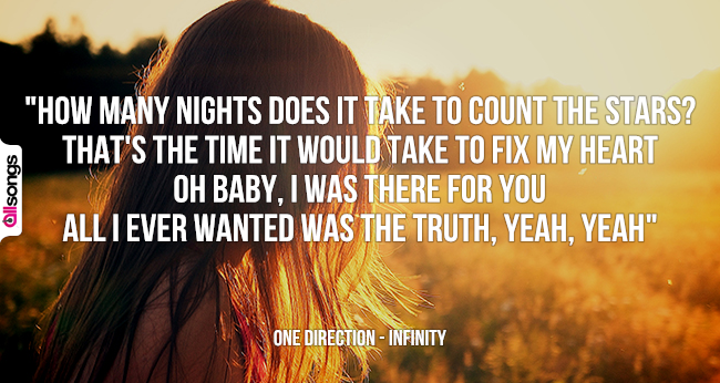 One Direction: le migliori frasi delle canzoni
