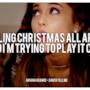 Frasi Ariana Grande - Santa Tell Me