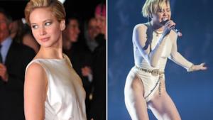 Jennifer Lawrence vs Miley Cyrus: "Vende sesso"