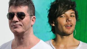 Simon Cowell e Louis Tomlinson