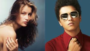 Laetitia Casta e Bruno Mars