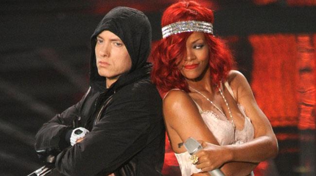 Eminem e Rihanna insieme sul palco