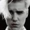 Foto di Justin Bieber in bianco e nero novembre 2015