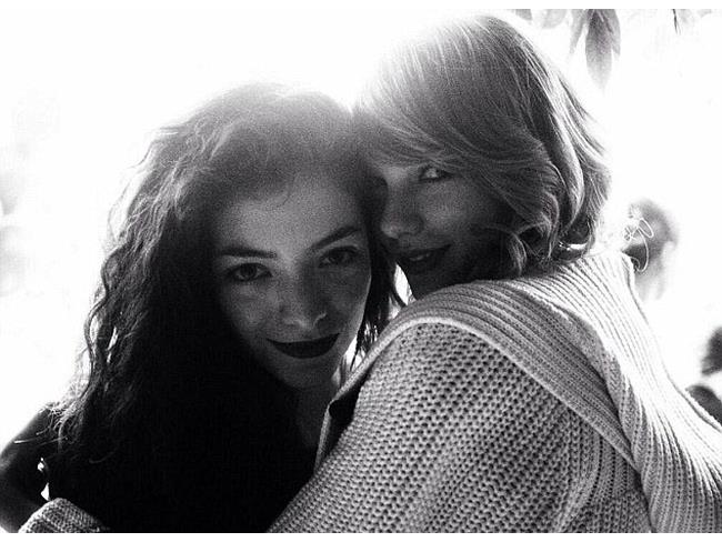 Primo piano Taylor Swift e Lorde