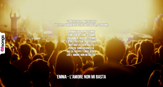 Emma: le migliori frasi delle canzoni