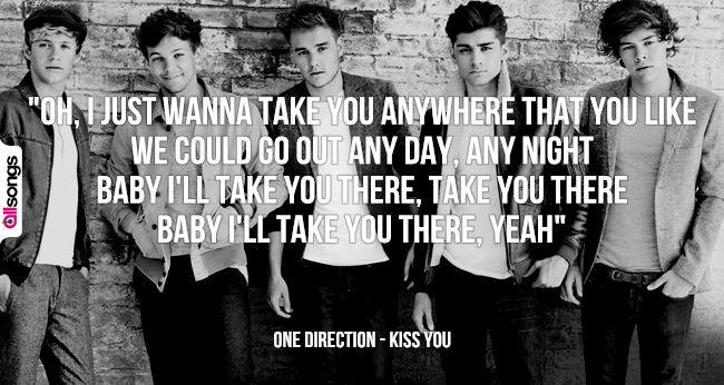 One Direction: le migliori frasi delle canzoni