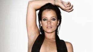 Lily Allen topless