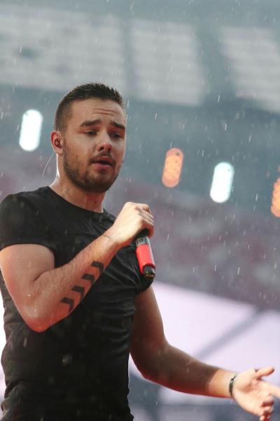 Liam Payne al concerto di Torino dei One Direction