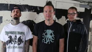 Il trio pop punk Blink-182