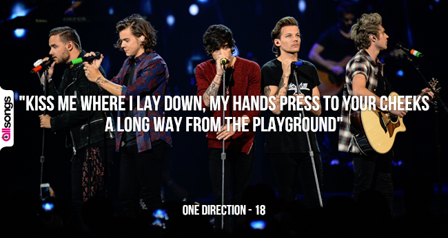 One Direction: le migliori frasi delle canzoni