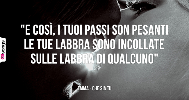 Emma: le migliori frasi delle canzoni