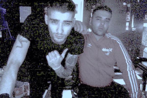 Zayn Malik in studio di registrazione