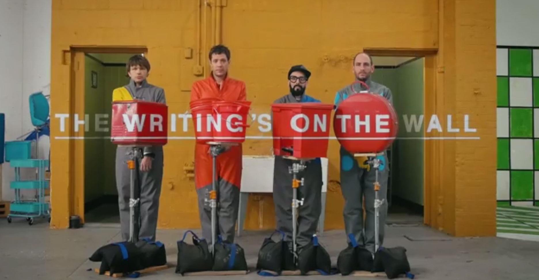 Il  video degli OK Go The Writing's On the Wall