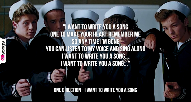 One Direction: le migliori frasi delle canzoni