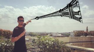 Afrojack vittima di Photoshop: la Tour Eiffel sospesa nel vuoto