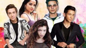 Austin Mahone, Becky G, Lorde, Martin Garrix, Luis Coronel Under 21