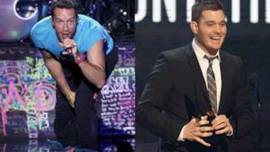 Coldplay e Michael Bublé ospiti di Fiorello, questa sera