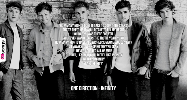 One Direction: le migliori frasi delle canzoni