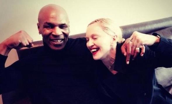 Mike Tyson con Madonna