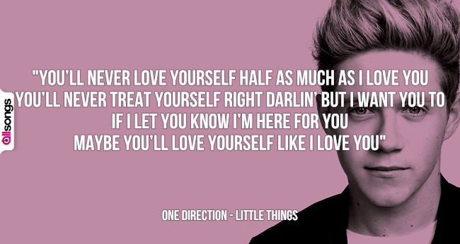 One Direction: le migliori frasi delle canzoni