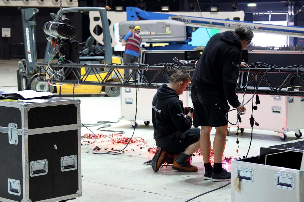 I tecnici di Sensation Into The Wild 2014