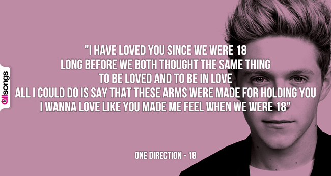 One Direction: le migliori frasi delle canzoni