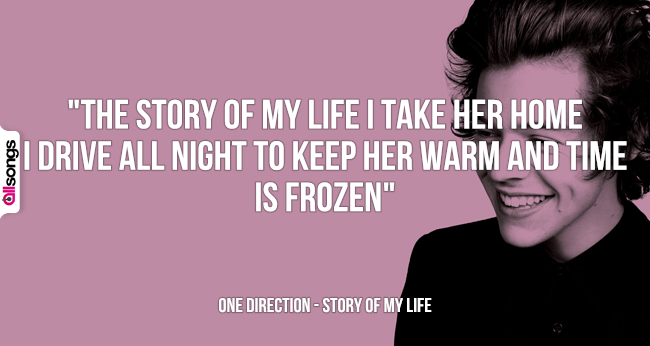 One Direction: le migliori frasi delle canzoni