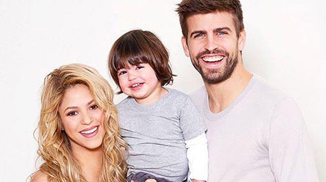 Shakira, il figlio Milan e Gerard Piqu&#233;