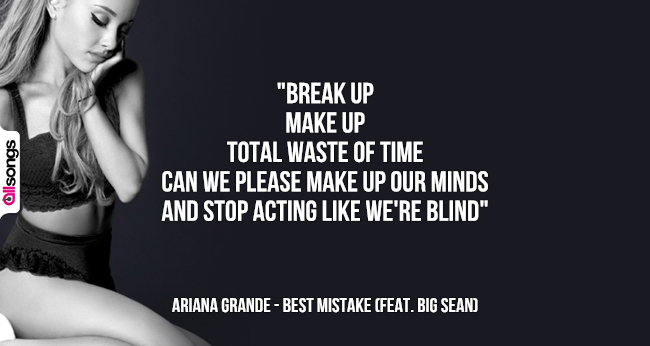 Ariana Grande: le migliori frasi delle canzoni